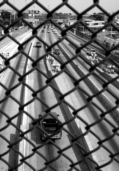 The San Diego-Tijuana border is one of the busiest international crossings of the world. 